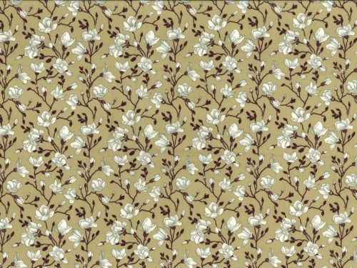 Rose and Hubble 100% Cotton Poplin Fabric Tan-image