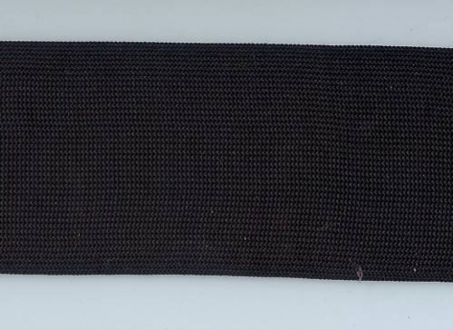 Minerva Core Range Tubular Knitted Cuff Ribbing Black