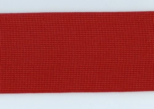 Minerva Core Range Tubular Knitted Cuff Ribbing Red