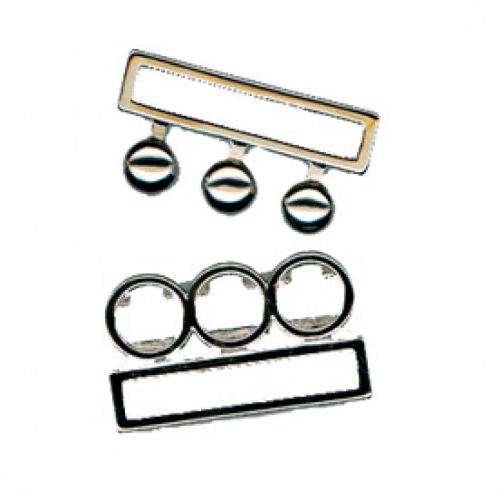 Nurses Waspie Buckles (Bulk Value Pack) Silver