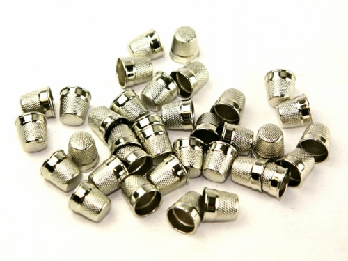 Metal Thimbles Silver