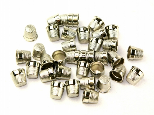 Metal Thimbles Silver