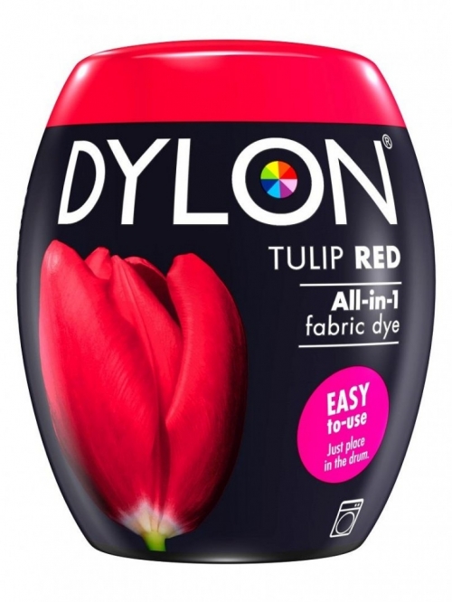 Dylon Machine Fabric Dye Pod Tulip Red