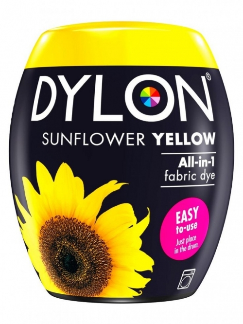 Dylon Machine Fabric Dye Pod Sunflower Yellow