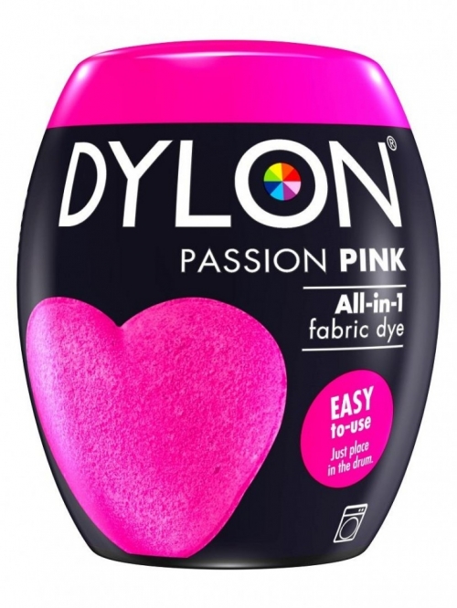 Dylon Machine Fabric Dye Pod Passion Pink