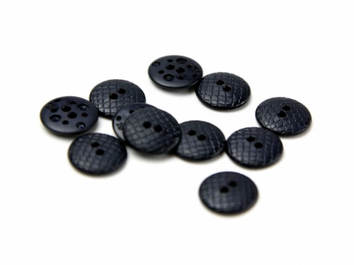 Dill Snakeskin Texture Buttons (Value Pack) Navy Blue