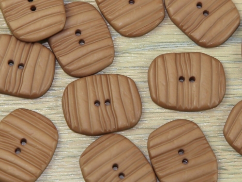 Dill Oval Textured Buttons (Value Pack) Beige
