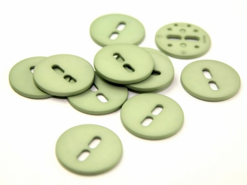 Dill Round Matte Buttons (Value Pack) Mint Green