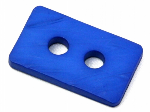 Dill Textured Rectangle Buttons (Value Pack) Royal Blue