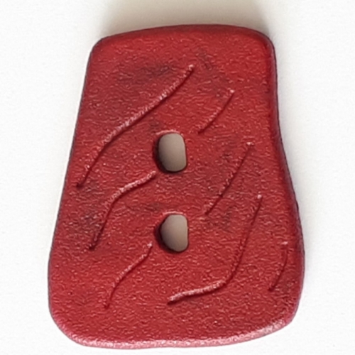 Dill Irregular Plastic Buttons (Value Pack) Burgundy
