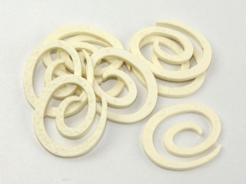 Dill Knit Clothing Fasteners (Value Pack) Cream