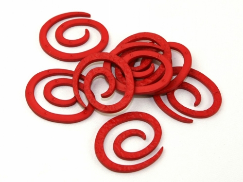 Dill Knit Clothing Fasteners (Value Pack) Red