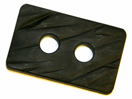 Dill Textured Rectangle Buttons (Value Pack) Black