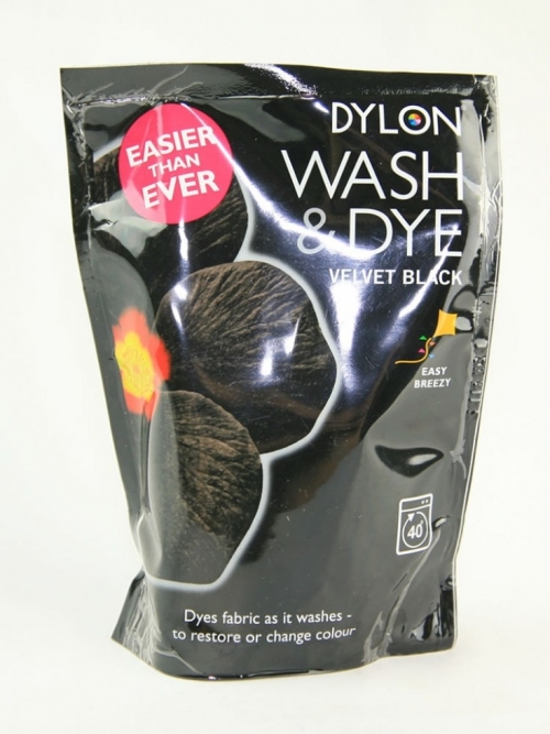 Dylon Wash & Dye Fabric Dye Intense Black
