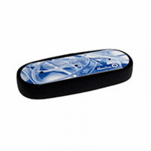 Hemline Flat Ribbed Elastic Black