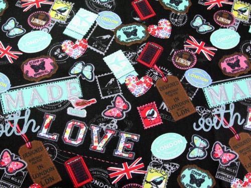 Deadstock Cotton Canvas Fabric Black