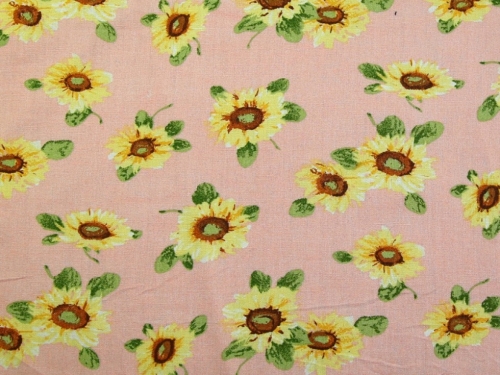 Deadstock 100% Cotton Poplin Fabric Pink