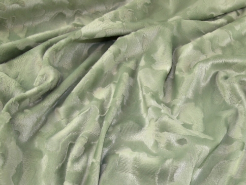 Deadstock Velboa Faux Fur Fabric Mint Green