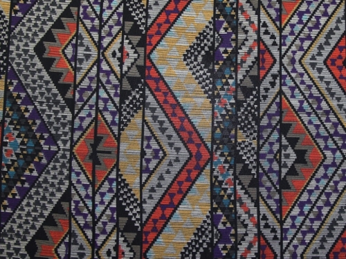 Deadstock Polyester Georgette Fabric Orange