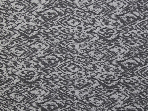 Deadstock Stretch Woven Jacquard Fabric Grey