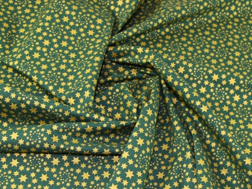 Deadstock 100% Cotton Fabric Bottle Green