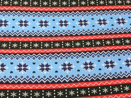 Deadstock Cotton Canvas Fabric Blue