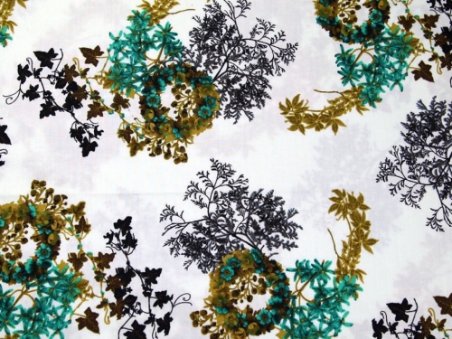 Deadstock Cotton Poplin Fabric Green
