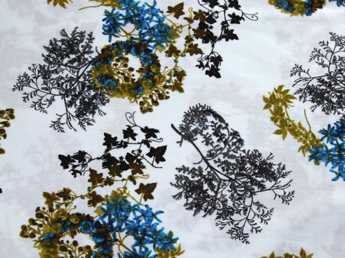 Deadstock Cotton Poplin Fabric Turquoise