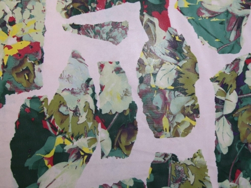 Deadstock Polyester Georgette Fabric Lilac