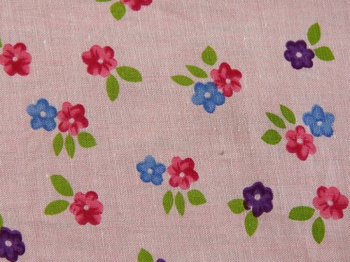 Deadstock 100% Cotton Fabric Pink