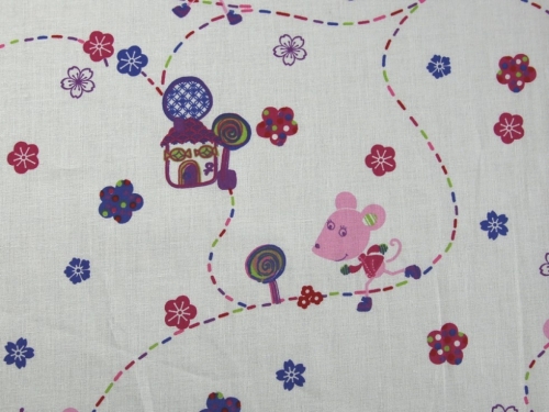 Deadstock 100% Cotton Fabric White