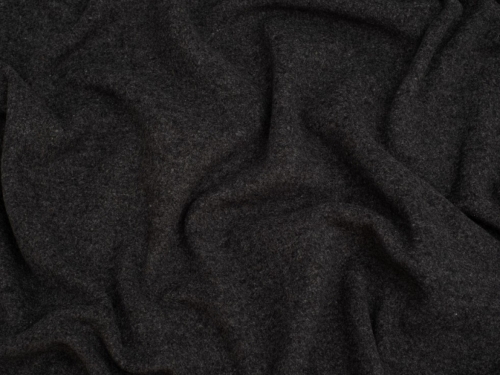Mouflon Wool Blend Coating Fabric Grey