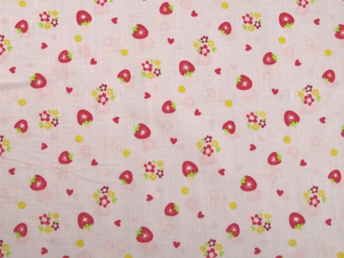Deadstock 100% Cotton Fabric Pink