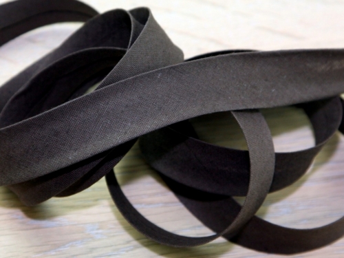 Prym Cotton Bias Binding Tape Dark Brown