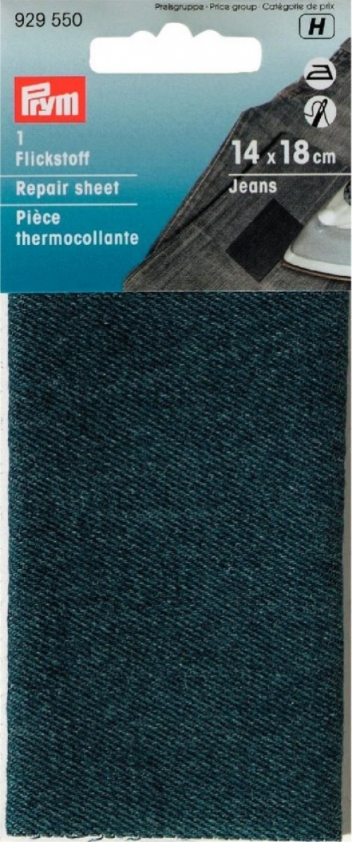 Prym Denim Repair Sheet Dark Blue