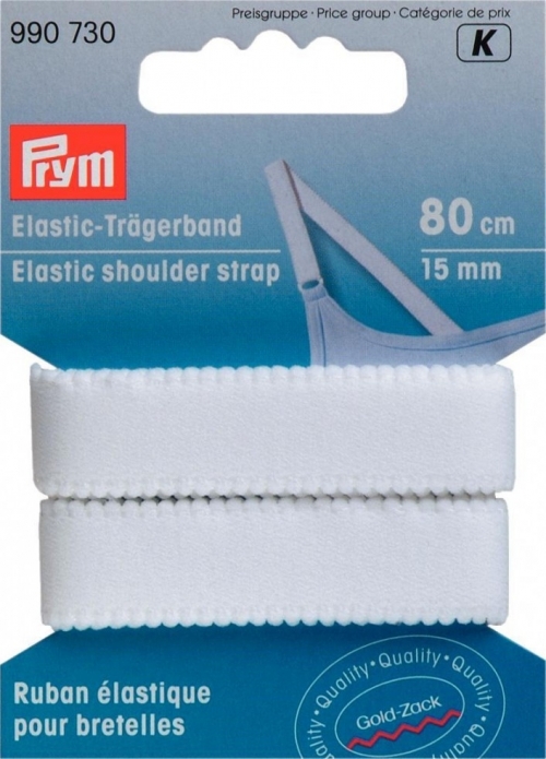 Prym Shoulder Strap Elastic White