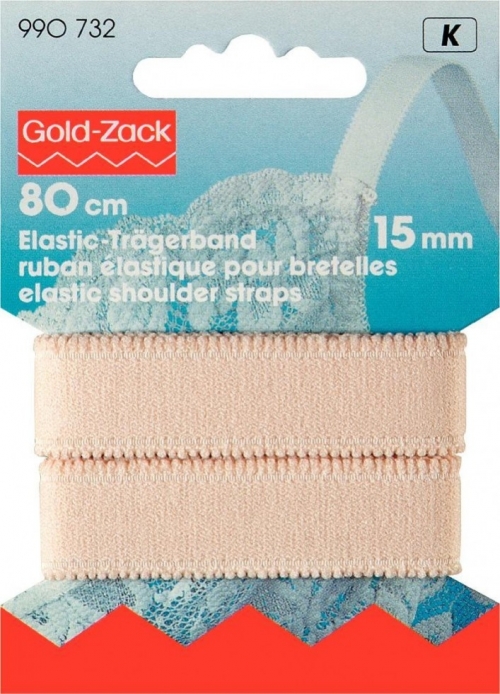 Prym Shoulder Strap Elastic Peach