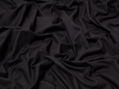 Minerva Core Range Polycotton Sheeting Fabric Black
