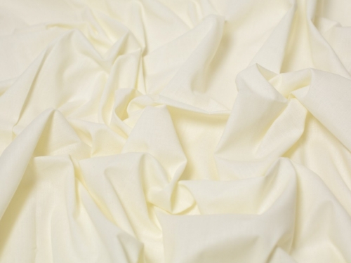 Minerva Core Range Polycotton Sheeting Fabric Cream
