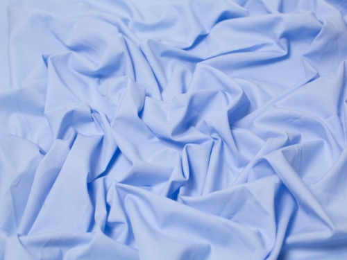 Minerva Core Range Polycotton Sheeting Fabric Light Blue