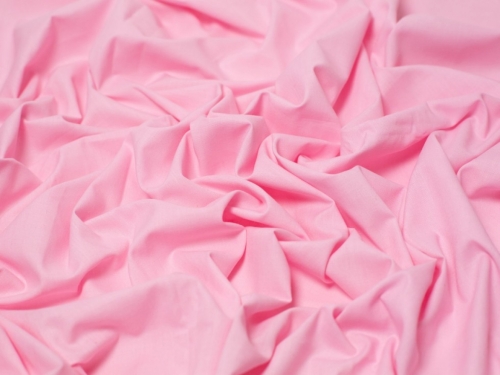 Minerva Core Range Polycotton Sheeting Fabric Light Pink