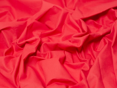 Minerva Core Range Polycotton Sheeting Fabric Red