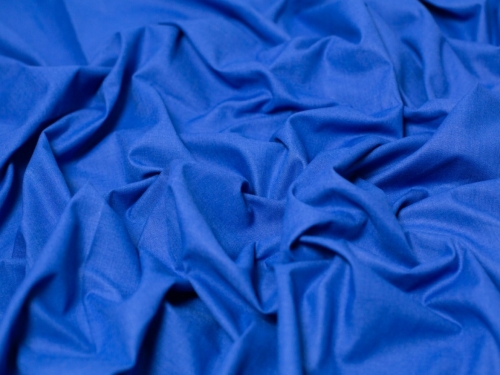 Minerva Core Range Polycotton Sheeting Fabric Royal Blue
