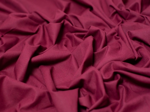 Minerva Core Range Polycotton Sheeting Fabric Wine