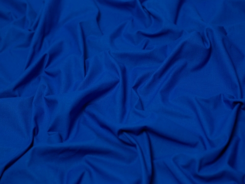 Minerva Core Range 100% Square Cotton Fabric Royal Blue