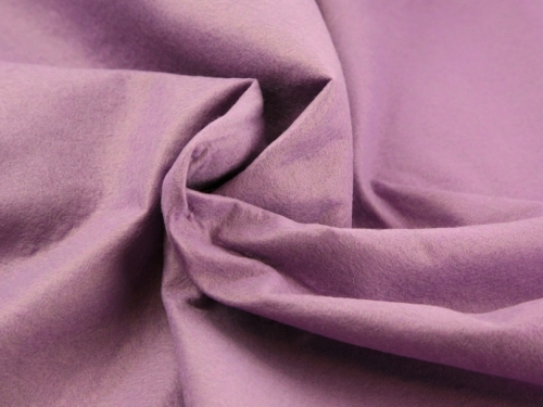 Deadstock Wool Felt Fabric Lilac