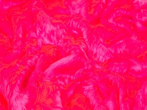 Minerva Core Range Short Pile Faux Fur Fabric Cerise Pink