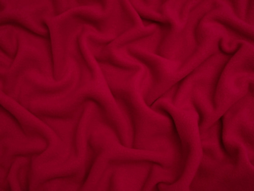Minerva Core Range Polar Fleece Fabric Dark Red