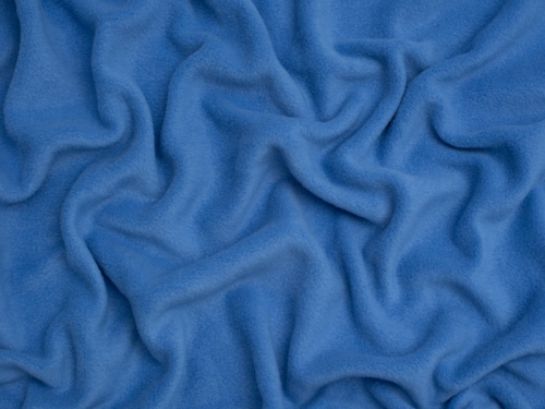 Minerva Core Range Polar Fleece Fabric Mid Blue