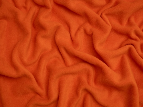 Minerva Core Range Polar Fleece Fabric Orange